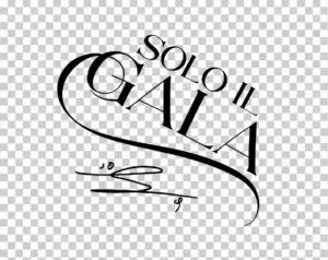 A minimalist and modern logo design for SOLO IL GALA featuring clean typography and a simple emblem.