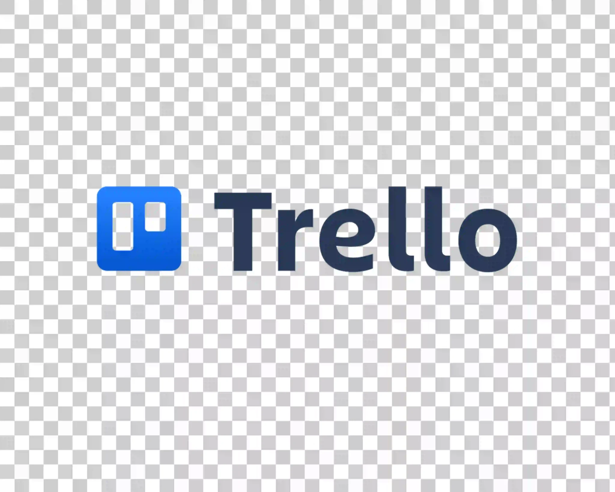 The logo of Trello, a popular project management software, featuring a simple and recognizable blue icon.