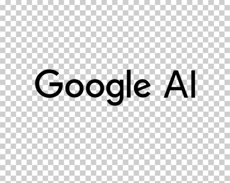 The logo featuring the text "Google AI" in a simple, modern, black typeface.