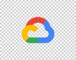 The Google Cloud cloud icon, which consists of four interlocking abstract shapes in four colors (blue, red, yellow, green).