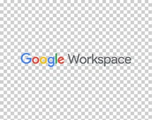 The Google Workspace logo consisting of the colorful "Google" text and the dark gray "Workspace" text.