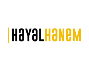 Hayalhanem logo, a stylized wordmark with the first half in black and the second half (HaneM) in yellow/gold, separated by a vertical gold line.