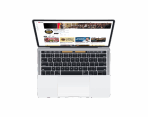 Digital Device Mockup (iPad Pro/Laptop/Browser) displaying the Hayalhanem YouTube Channel homepage with content by Mehmet Yıldız, transparent PNG.