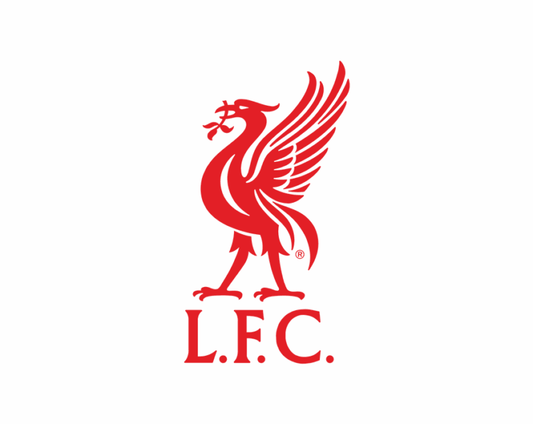 Liverpool FC logo in red color on a transparent background.
