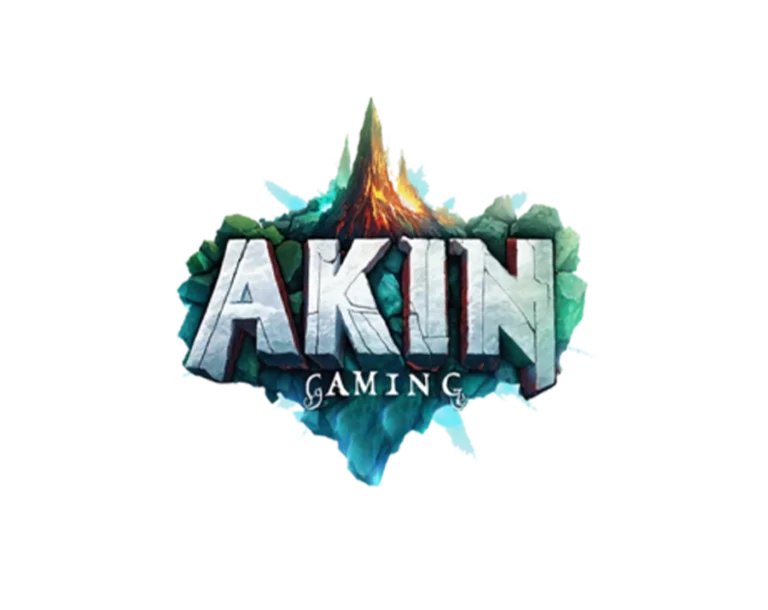 Akin Gaming Knight Online PvP server logo transparent PNG WebP