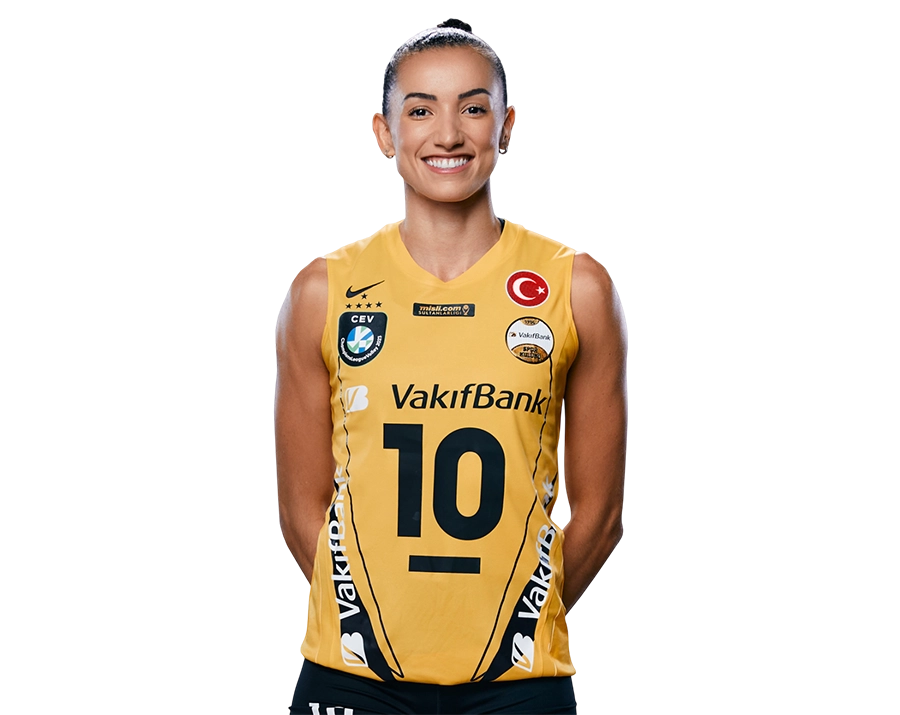 Gabriela Guimarães Gabi VakıfBank volleyball player transparent.