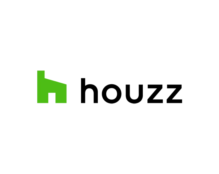 Houzz logo green and black transparent background PNG WebP download