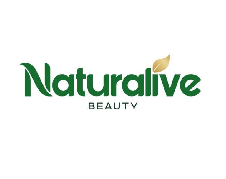 Naturalive Beauty logo green transparent background PNG WebP download