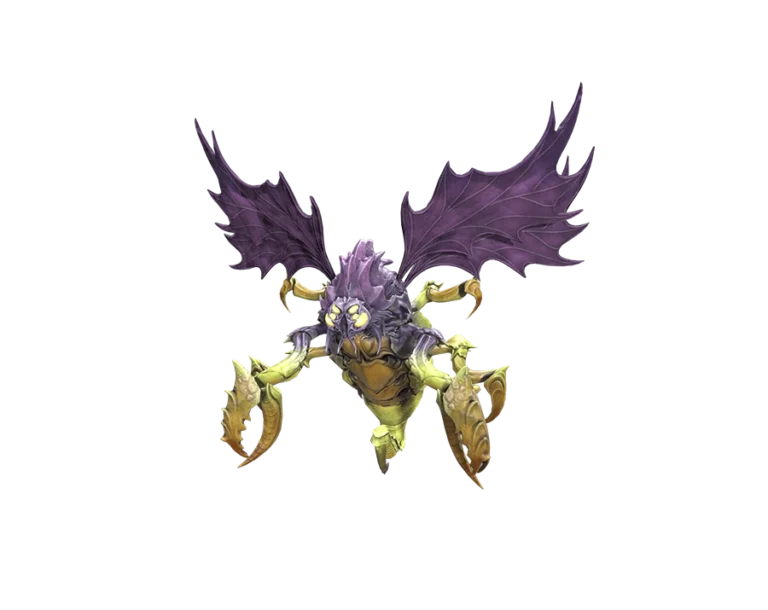 Rise Online Stinger creature purple wings transparent PNG
