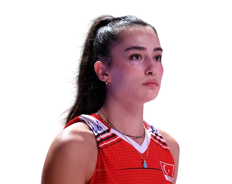 Saliha Sahin Turkey national team jersey portrait transparent PNG